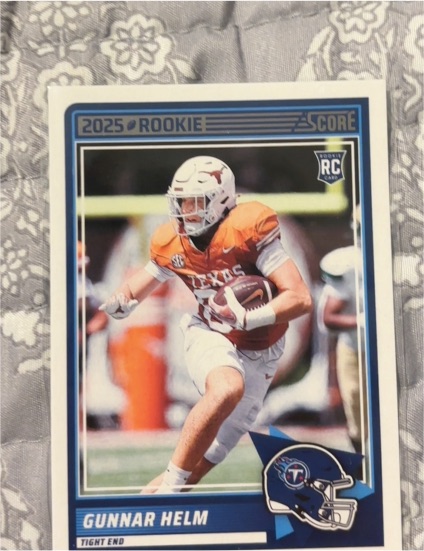 2025 Panini Score #99 Gunnar Helm — front