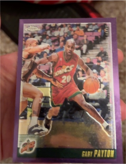 2000-01 Topps #224 Gary Payton — front