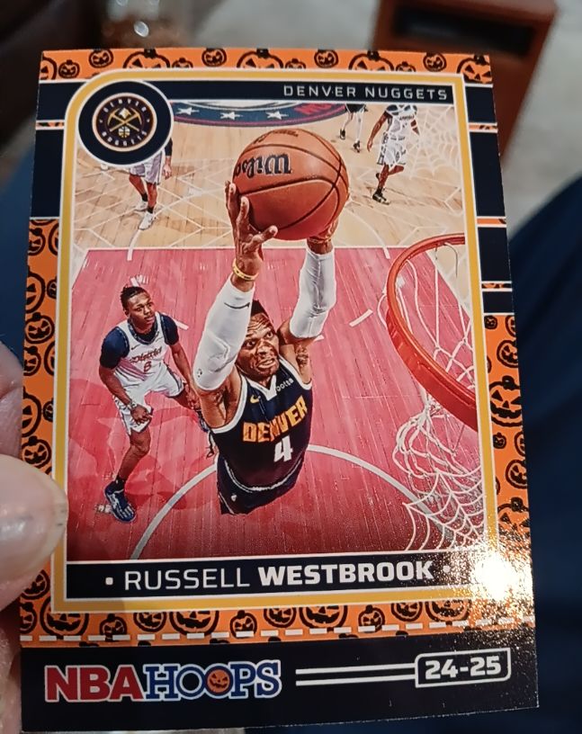 2024-25 Panini Haunted Hoops #201 Russell Westbrook — front