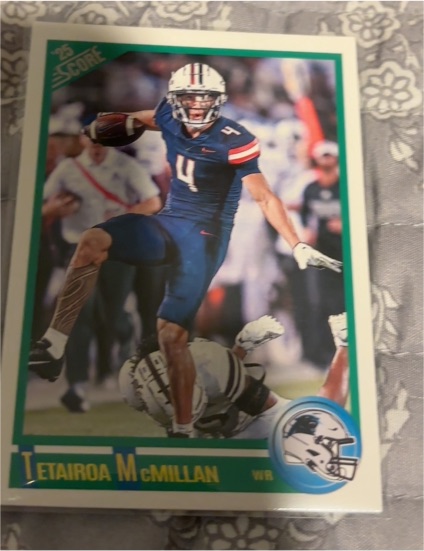 2025 Panini Score #3 Tetairoa McMillan — front
