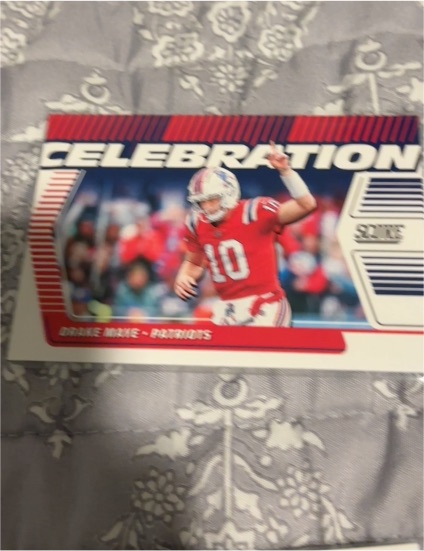 2025 Panini Score Celebration #C-DMA Drake Maye — front