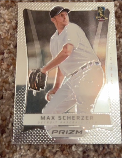 2012 Panini Prizm #80 Max Scherzer — front
