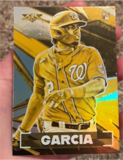 2021 Topps Fire #36 Luis Garcia — front
