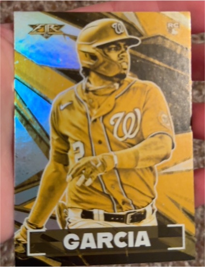 2021 Topps Fire #36 Luis Garcia — front