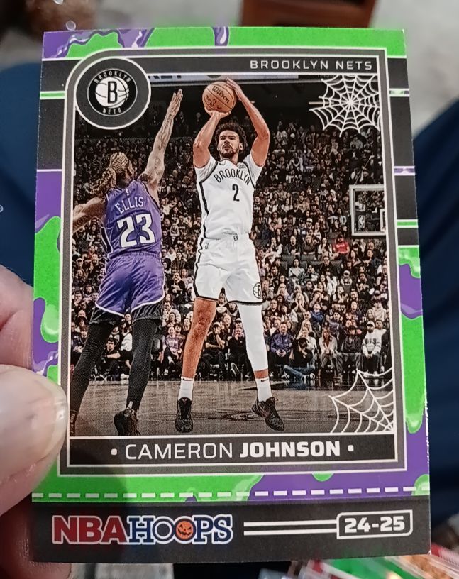 2024-25 Panini Haunted Hoops #32 Cameron Johnson — front