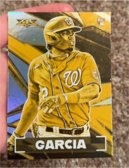 2021 Topps Fire Gold Minted #36 Luis Garcia — front