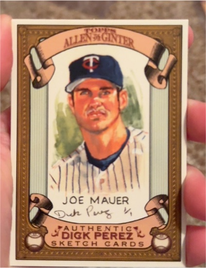 2007 Topps Allen & Ginter #17 Joe Mauer — front