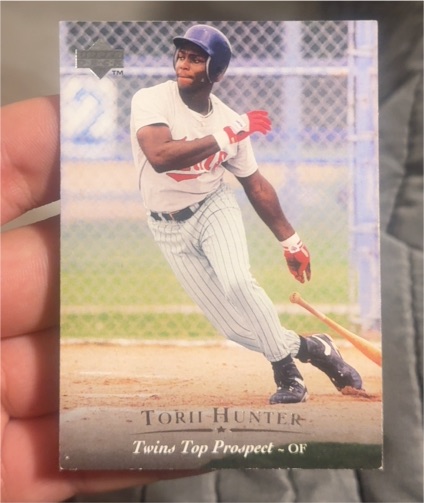 1995 Upper Deck Minor League #128 Torii Hunter — front