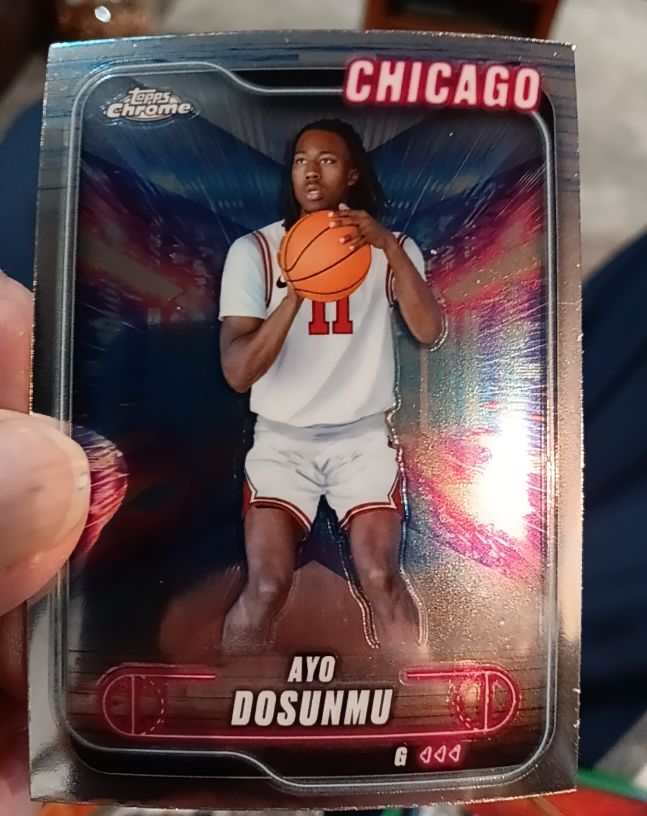 2024-25 Topps Chrome #58 Ayo Dosunmu — front