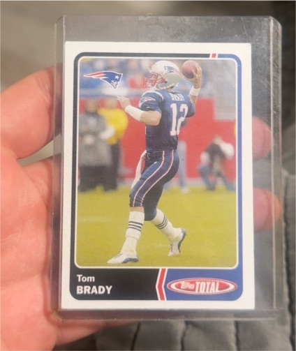 2003 Topps Total #299 Tom Brady — front