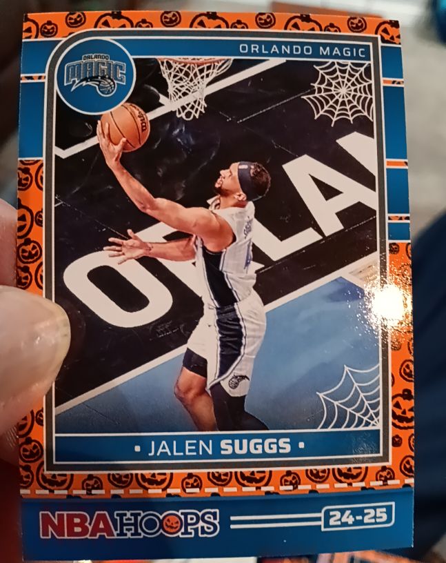 2024-25 Panini Haunted Hoops Orange #133 Jalen Suggs — front