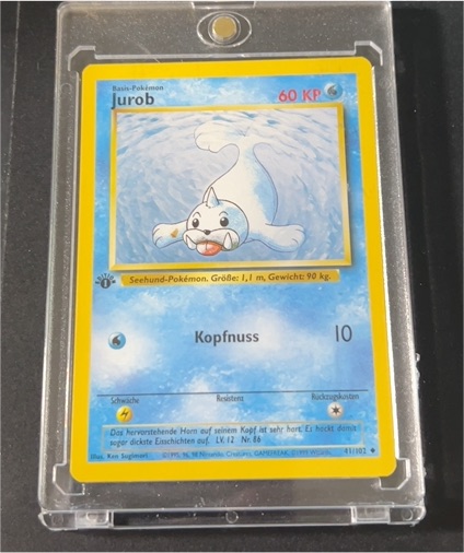 1999 Pokémon #41 Jurob — front