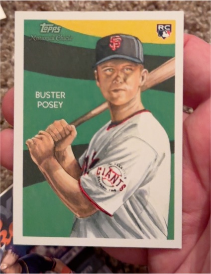 2010 Topps National Chicle #275 Buster Posey — front