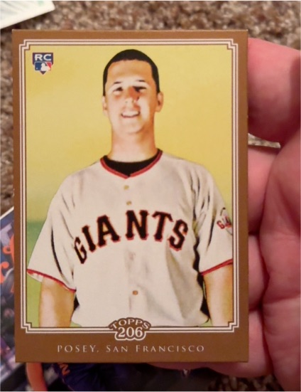 2010 Topps 206 #193 Buster Posey — front