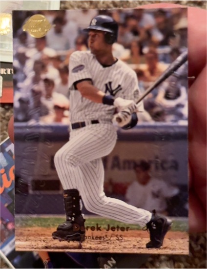 2008 Upper Deck Sweet Spot #34 Derek Jeter — front