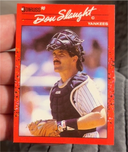 1990 Donruss #277 Don Slaught — front