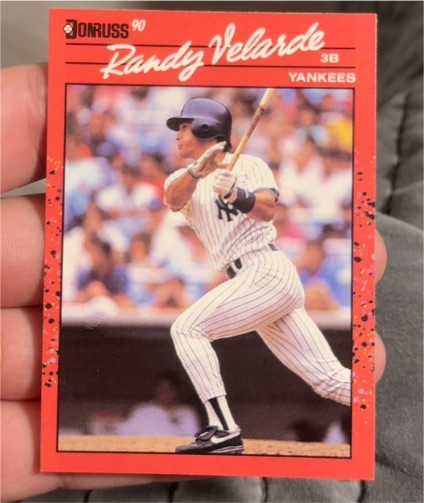 1990 Donruss #630 Randy Velarde — front