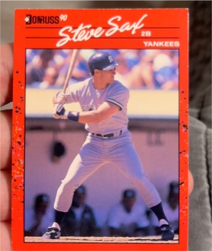 1990 Donruss #28 Steve Sax — front