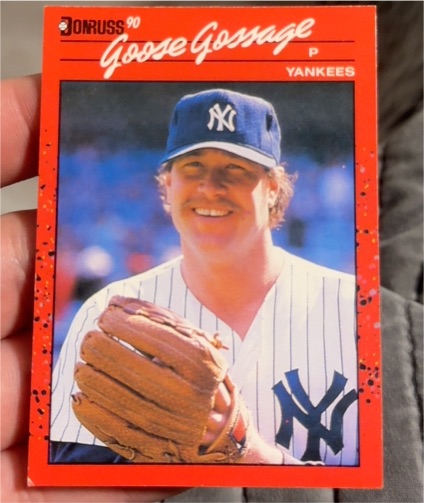 1990 Donruss #678 Goose Gossage — front