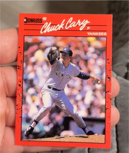 1990 Donruss #429 Chuck Cary — front