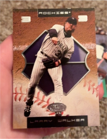2002 Fleer Hot Prospects #3 Larry Walker — front