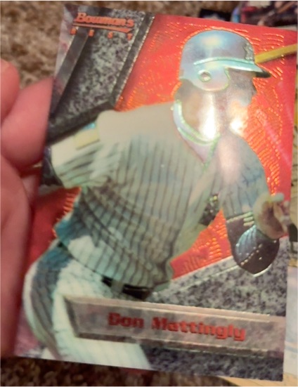 1995 Bowman's Best #T7 Don Mattingly — front