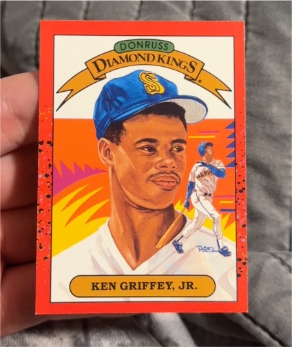 1990 Donruss Diamond Kings #4 Ken Griffey Jr. — front