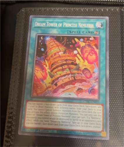 Yu-Gi-Oh! Dream Tower of Princess Nemleria CYAC-EN059 — front