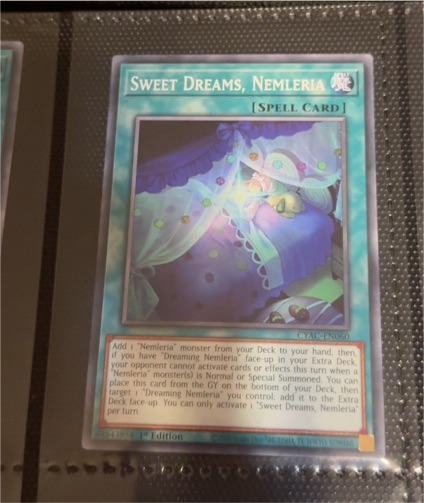 2024 Yu-Gi-Oh! MP24-EN197 Sweet Dreams, Nemleria — front