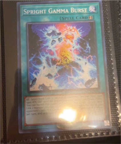 2023 Yu-Gi-Oh! BLTR-EN105 Spright Gamma Burst — front