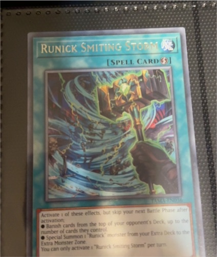 2023 Yu-Gi-Oh! TAMA-EN036 Runick Smiting Storm — front