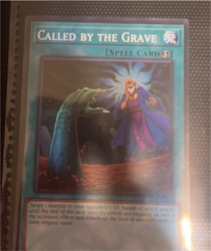Yu-Gi-Oh! 2020 FLOD-EN065 Called by the Grave — front