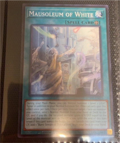 Yu-Gi-Oh! Mausoleum of White LCKC-EN036 — front