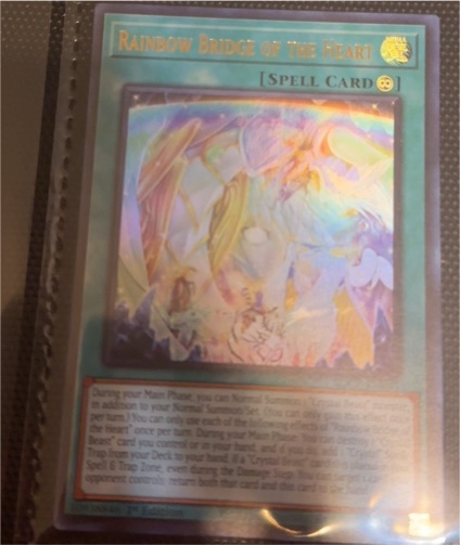 Yu-Gi-Oh! Rainbow Bridge of the Heart BROL-EN055 — front