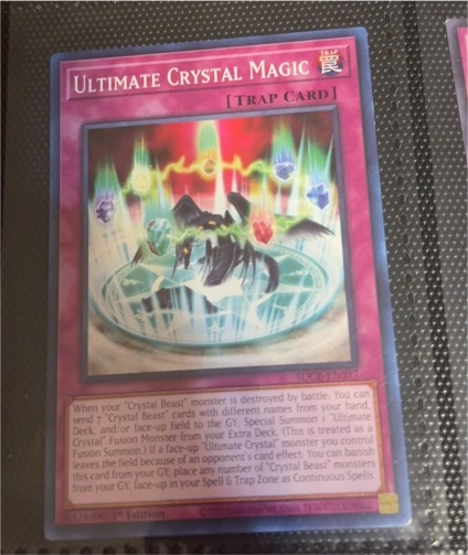 2021 Yu-Gi-Oh! LDS1-EN117 Ultimate Crystal Magic — front