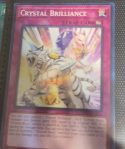 Yu-Gi-Oh! Crystal Brilliance CRMS-EN059 — front