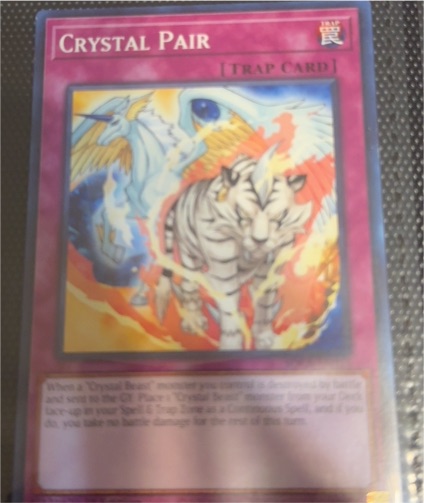 Yu-Gi-Oh! Crystal Pair SDCB-EN035 — front