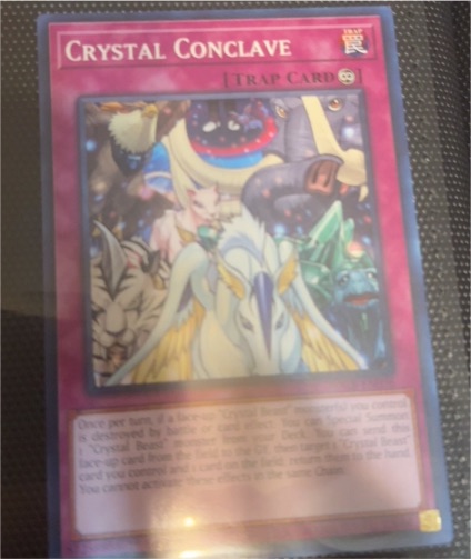 2022 Yu-Gi-Oh! #SDCB-EN036 Crystal Conclave — front