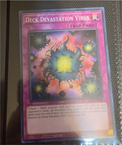 Yu-Gi-Oh! Deck Devastation Virus FET-EN058 — front