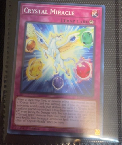 2023 Yu-Gi-Oh! SDCB-EN033 Crystal Miracle — front