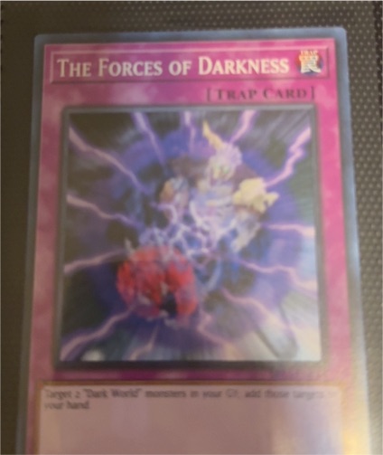 2002 Yu-Gi-Oh! EEN-EN051 The Forces of Darkness — front