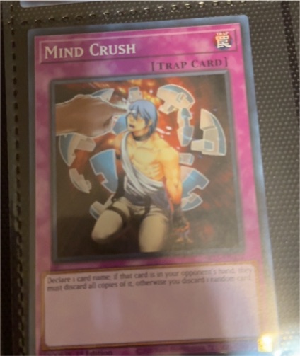 Yu-Gi-Oh! SOD-EN056 Mind Crush — front