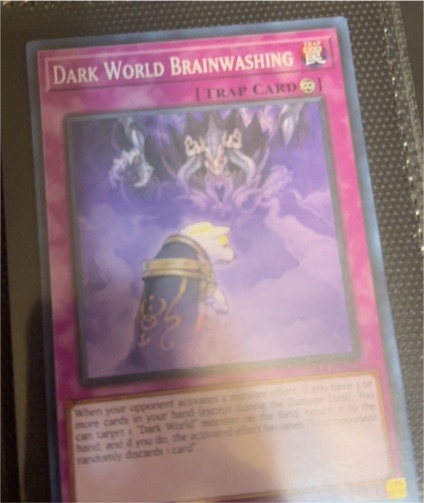 Yu-Gi-Oh! Dark World Brainwashing COTD-EN074 — front