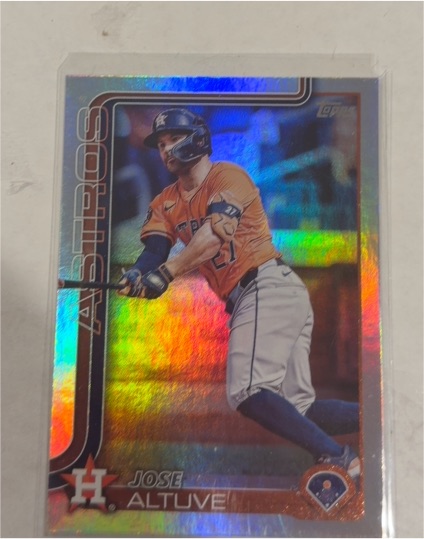 2025 Topps Series 1 #260 Jose Altuve — front