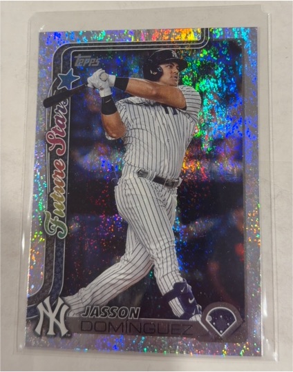 2025 Topps Series 2 #590 Jasson Dominguez Future Stars — front