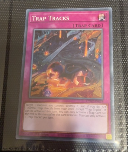 2023 Yu-Gi-Oh! CYAC-EN078 Trap Tracks — front