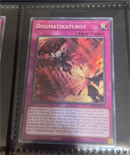 2023 Yu-Gi-Oh! Dimension Force #DIFO-EN073 Dogmatikaturgy — front