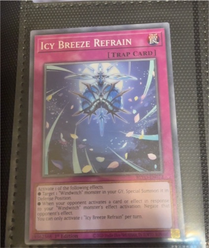 2022 Yu-Gi-Oh! MP22-EN040 Icy Breeze Refrain — front