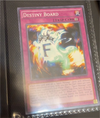 Yu-Gi-Oh! Destiny Board LON-088 — front