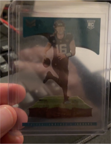 2021 Panini Chronicles #MAG-1 Trevor Lawrence Magnitude — front